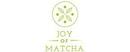 Joy of Matcha merklogo voor beoordelingen van eten- en drinkproducten