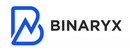 Binaryx merklogo voor beoordelingen van financiële producten en diensten