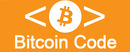 Bitcoin Code merklogo voor beoordelingen van financiële producten en diensten
