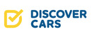 Discover Car Hire merklogo voor beoordelingen van autoverhuur en andere services