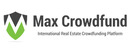 Maxcrowdfund merklogo voor beoordelingen van financiële producten en diensten