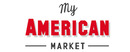 My American Market merklogo voor beoordelingen van eten- en drinkproducten