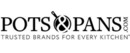 Pots & Pans merklogo voor beoordelingen van online winkelen voor Wonen producten