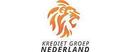 Krediet Groep Nederland merklogo voor beoordelingen van financiële producten en diensten