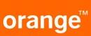Orange merklogo voor beoordelingen van mobiele telefoons en telecomproducten of -diensten