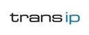 TransIP merklogo voor beoordelingen van mobiele telefoons en telecomproducten of -diensten