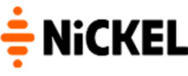 Nickel merklogo voor beoordelingen van financiële producten en diensten