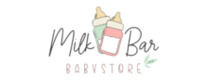 Milk-bar merklogo voor beoordelingen van online winkelen producten