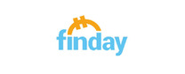 Finday merklogo voor beoordelingen van verzekeraars, producten en diensten