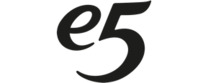 E5 merklogo voor beoordelingen van online winkelen producten