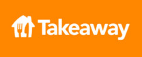 Takeaway.com merklogo voor beoordelingen van eten- en drinkproducten