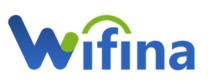 Wifina merklogo voor beoordelingen van mobiele telefoons en telecomproducten of -diensten