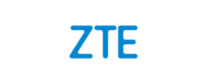 ZTE merklogo voor beoordelingen van mobiele telefoons en telecomproducten of -diensten