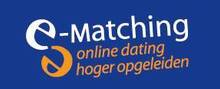 E-matching merklogo voor beoordelingen van online dating