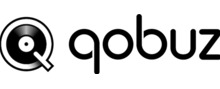Qobuz merklogo voor beoordelingen van mobiele telefoons en telecomproducten of -diensten
