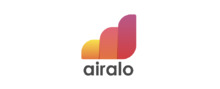Airalo merklogo voor beoordelingen van mobiele telefoons en telecomproducten of -diensten