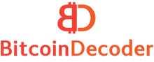 Bitcoin Decoder merklogo voor beoordelingen van financiële producten en diensten