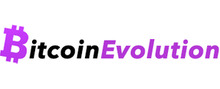 Bitcoin Evolution merklogo voor beoordelingen van financiële producten en diensten