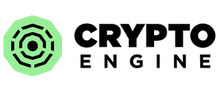 Crypto Engines merklogo voor beoordelingen van financiële producten en diensten
