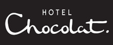 Hotel Chocolat merklogo voor beoordelingen van eten- en drinkproducten