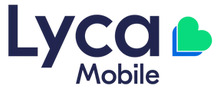 Lycamobile merklogo voor beoordelingen van mobiele telefoons en telecomproducten of -diensten
