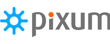 Pixum merklogo voor beoordelingen van Foto en Canvas
