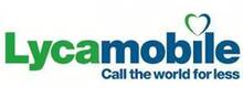 Lycamobile merklogo voor beoordelingen van mobiele telefoons en telecomproducten of -diensten