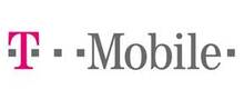T Mobile merklogo voor beoordelingen van mobiele telefoons en telecomproducten of -diensten