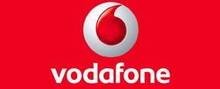 Vodafone merklogo voor beoordelingen van mobiele telefoons en telecomproducten of -diensten