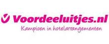 Voordeeluitjes.nl merklogo voor beoordelingen van reis- en vakantie-ervaringen