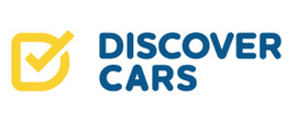 Discover Cars merklogo voor beoordelingen van autoverhuur en andere services