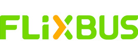 Flixbus merklogo voor beoordelingen van reis- en vakantie-ervaringen