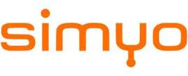 Simyo merklogo voor beoordelingen van mobiele telefoons en telecomproducten of -diensten