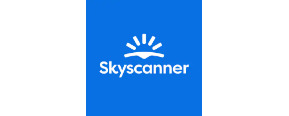 Skyscanner merklogo voor beoordelingen van reis- en vakantie-ervaringen