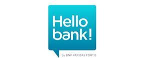 Hello bank! merklogo voor beoordelingen van financiële producten en diensten