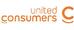 UnitedConsumers merklogo voor beoordelingen van energieleveranciers, producten en diensten