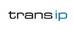 TransIP merklogo voor beoordelingen van mobiele telefoons en telecomproducten of -diensten